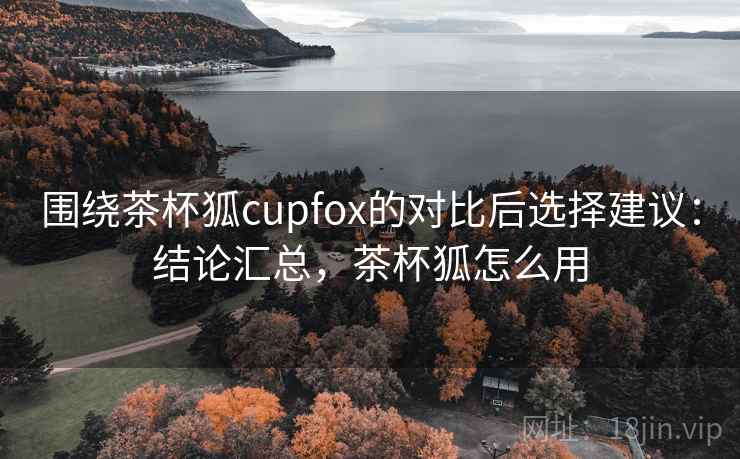 围绕茶杯狐cupfox的对比后选择建议：结论汇总，茶杯狐怎么用  第2张